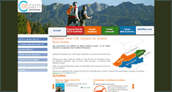 Desktop Screenshot of cezam-grandsudouest.com